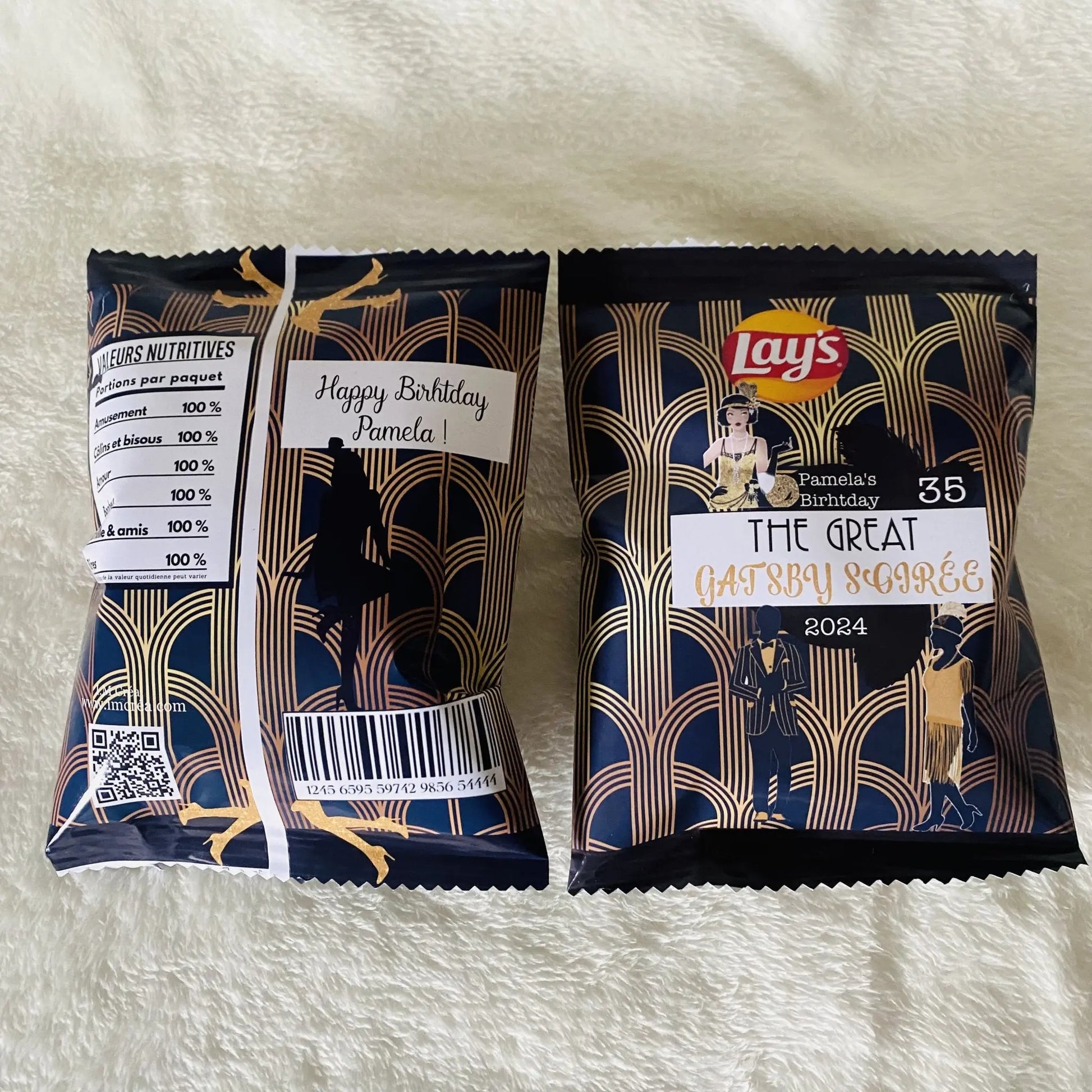 Chips Lay’s personnalisé lot de 4 - I.M Créa