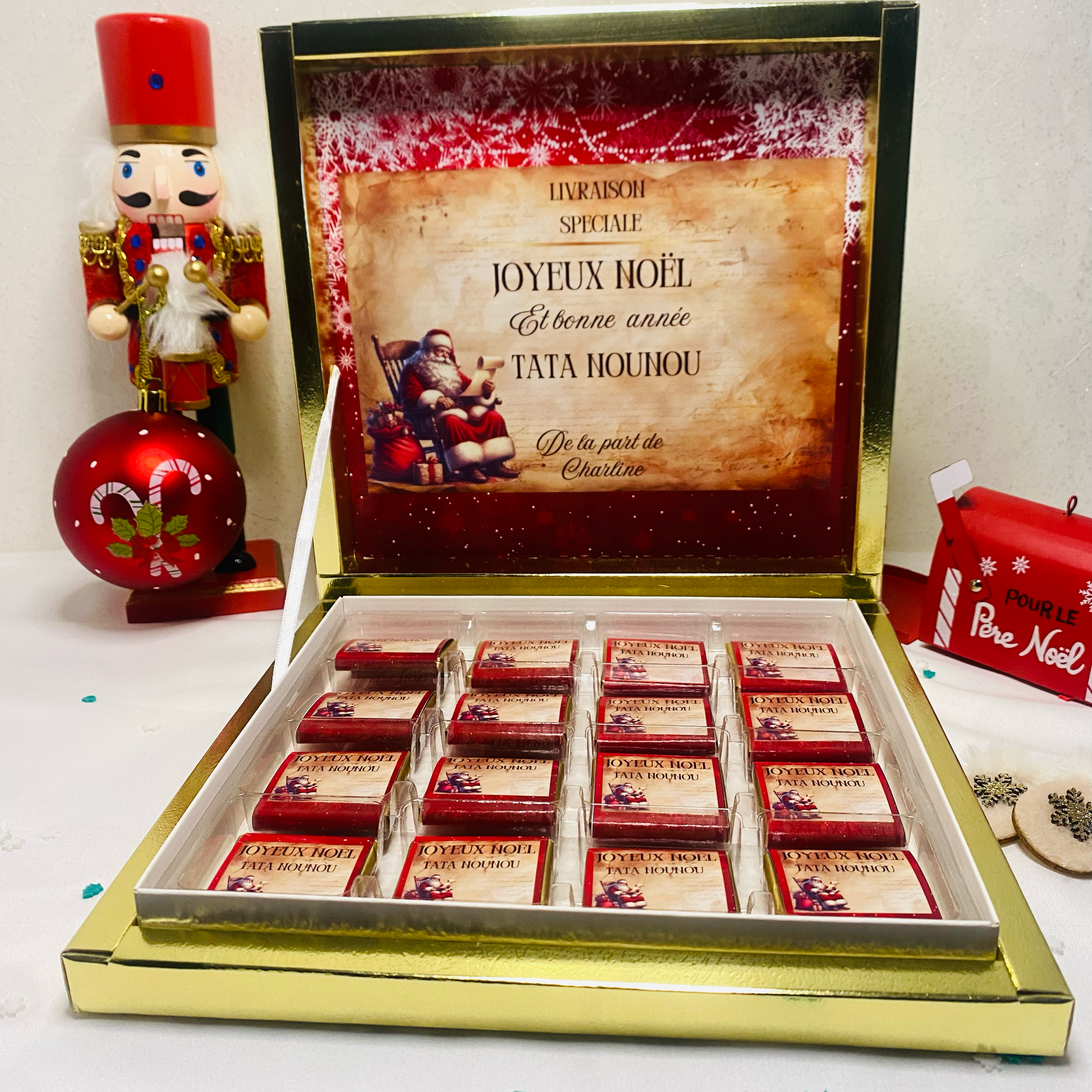 Boîtes de Chocolats Noël I.M Créa